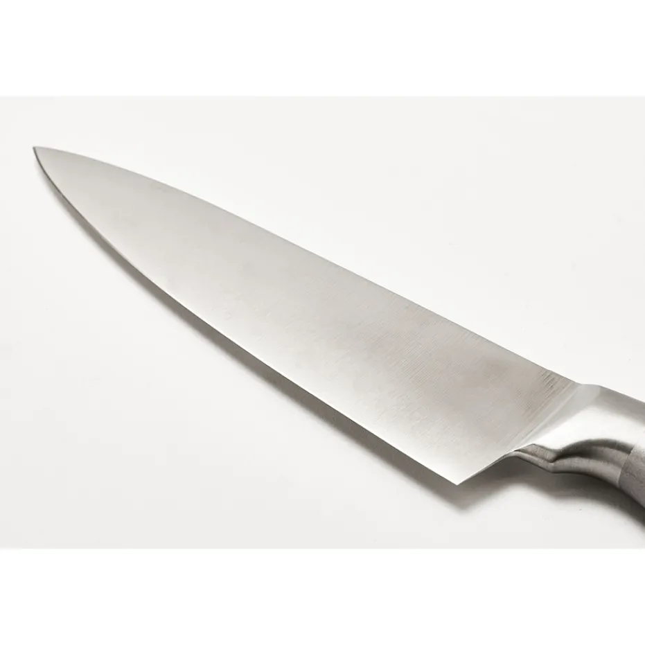New Pradel France Bloc 5 couteaux métallisés