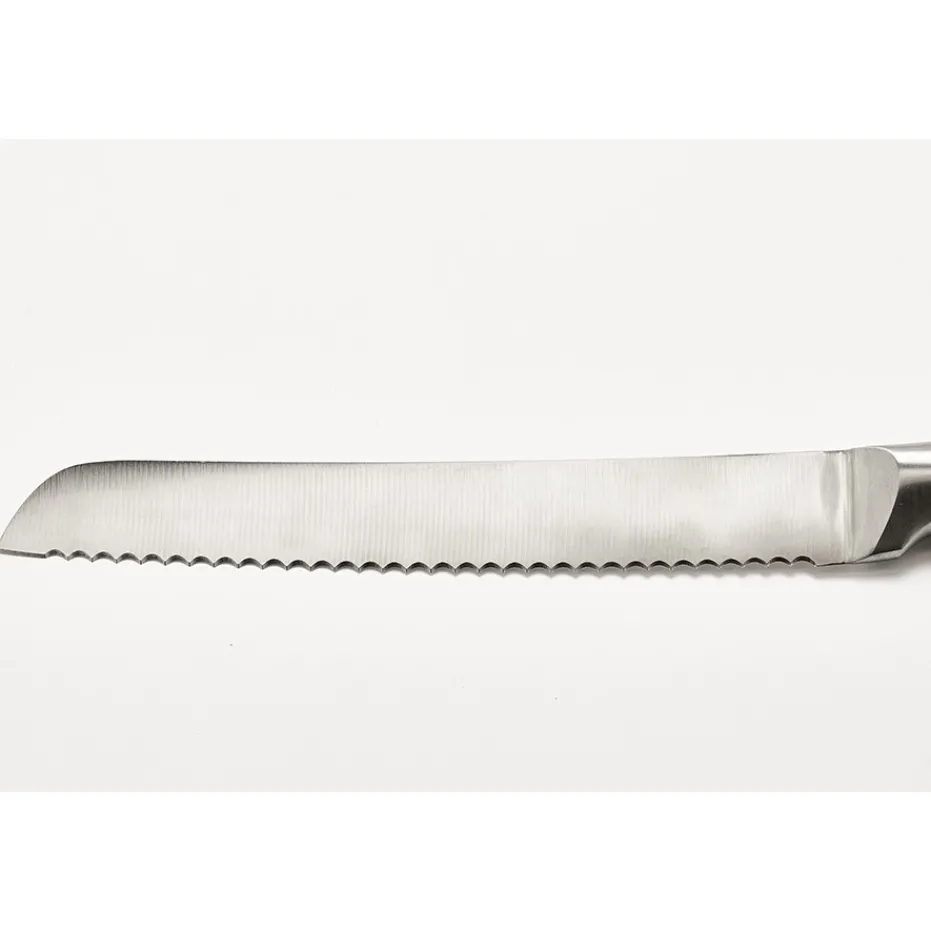 New Pradel France Bloc 5 couteaux métallisés