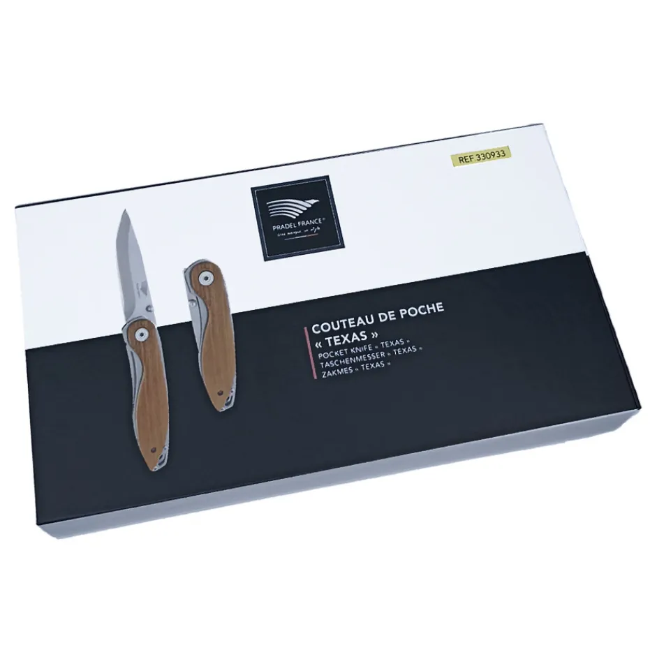 Shop Pradel France Couteau de poche "TEXAS"