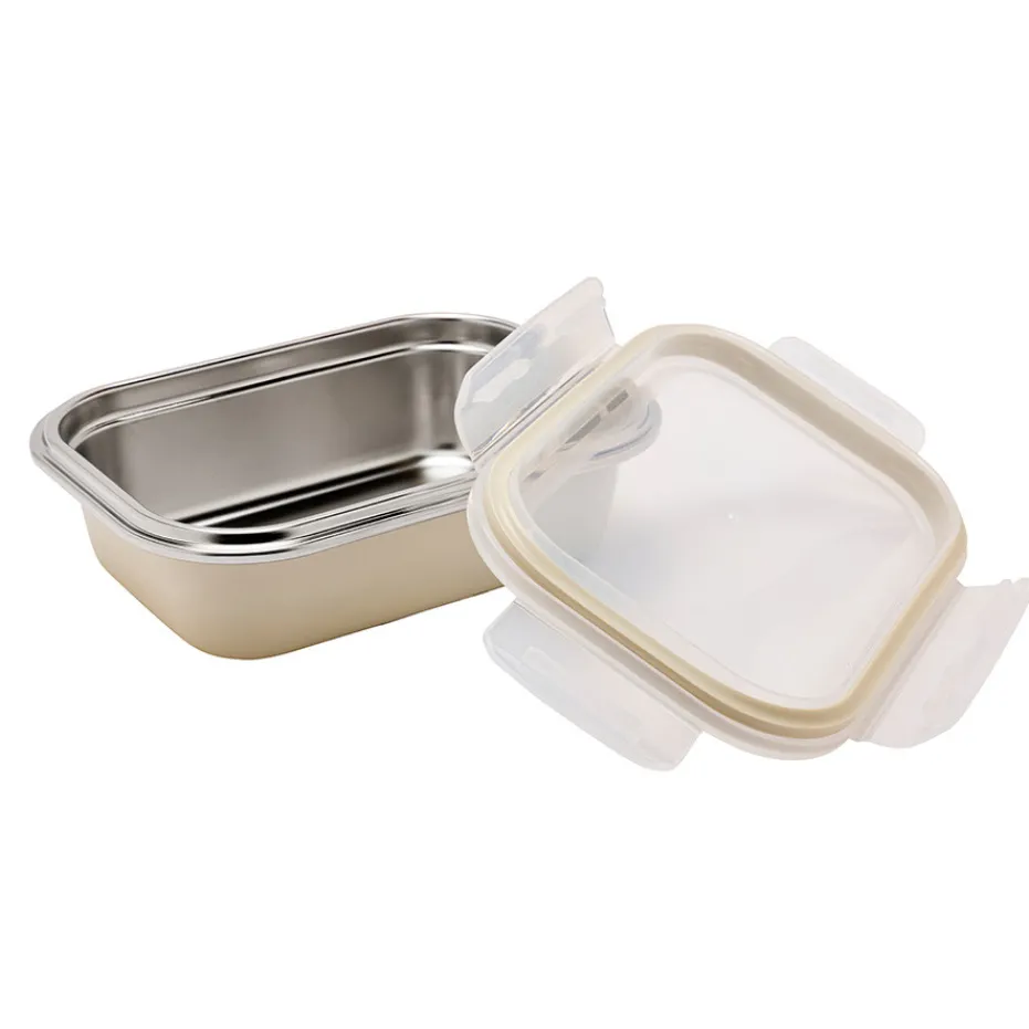 Online Pradel France Lot de 2 boîtes inox micro-ondables