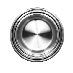 Fashion Pradel France Lot de 3 casseroles inox + 1 manche amovible