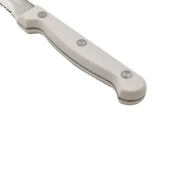 Clearance Pradel France Lot de 6 couteaux à steak - blanc