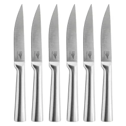 Outlet Pradel France Lot de 6 couteaux à steak tout inox