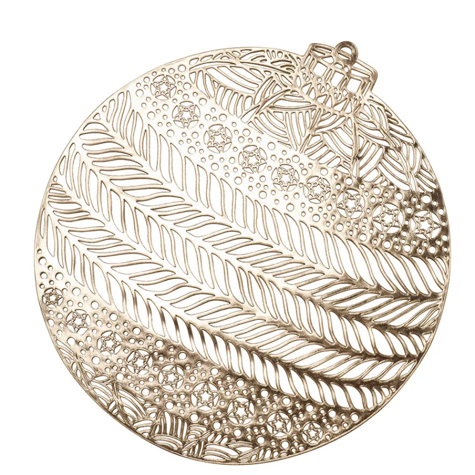 Outlet Pradel France Lot de 4 sets de table forme boule de Noël
