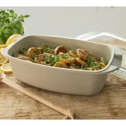Best Sale Pradel France Plat four et son couvercle "ORGANIC"