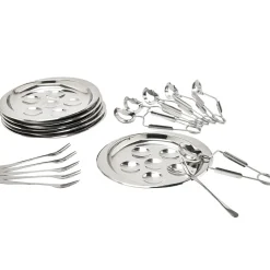 Hot Pradel France Set escargots 18 pièces